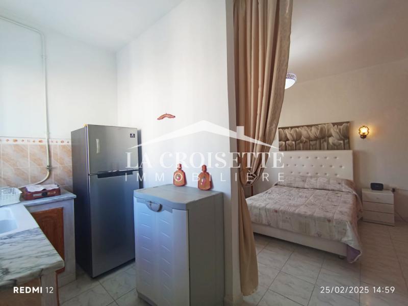 Appartement S0 meublé à La Marsa